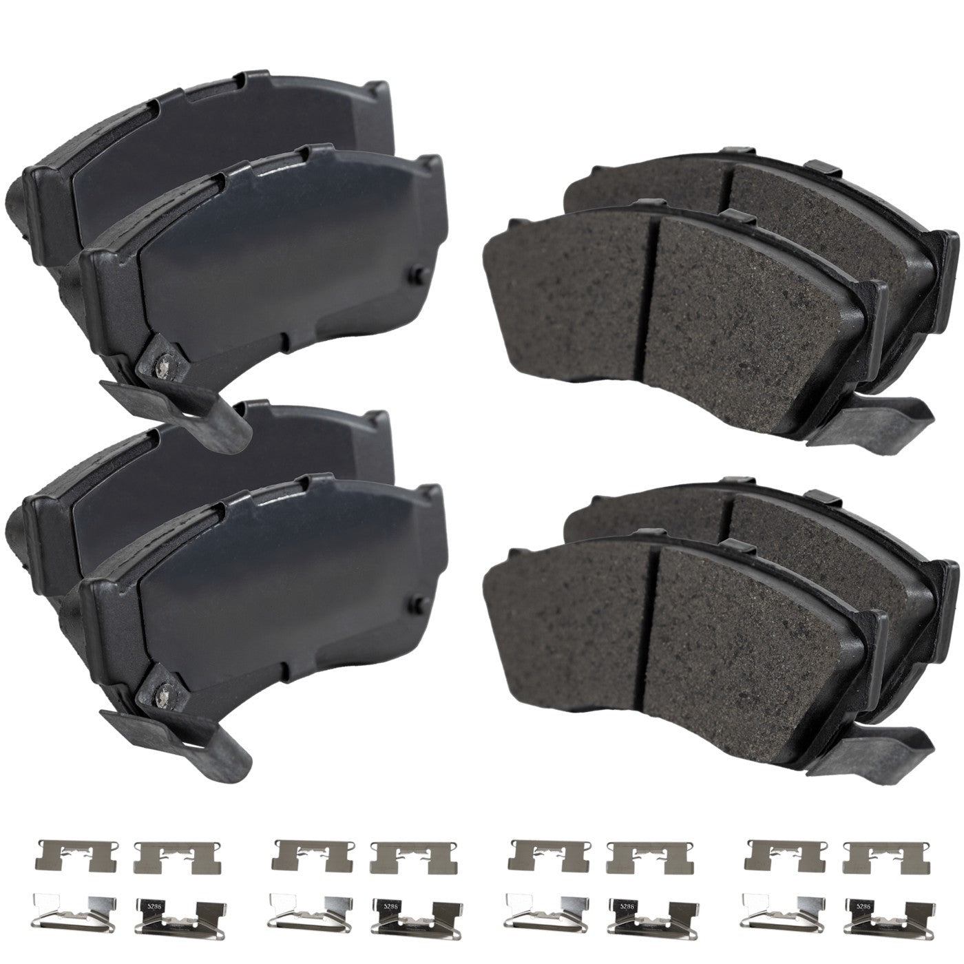 Front Semi-Metallic Brake Pad Set for Geo Metro, Suzuki Swift (1989–2001)