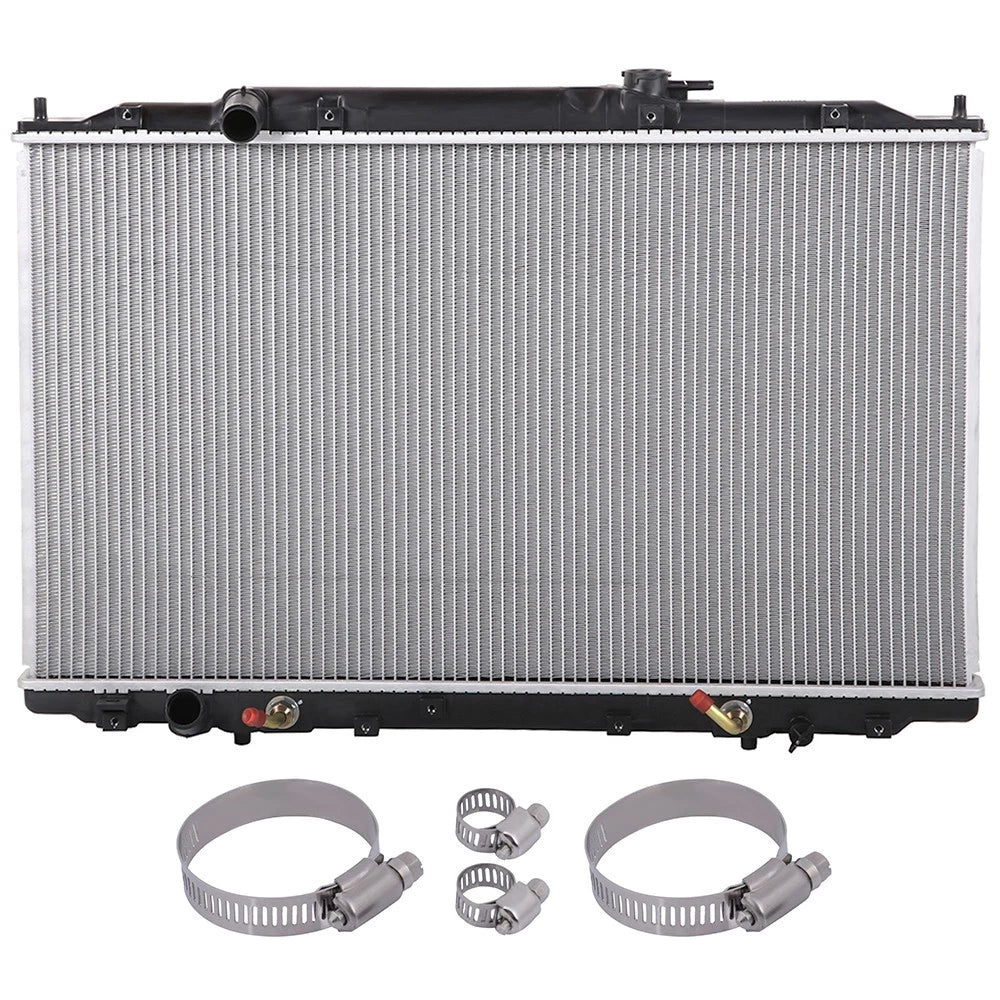 Aluminum Radiator for Honda Odyssey (2005–2010) with Oil Hose Clamps