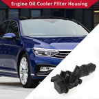 Engine Oil Cooler Filter Housing for Volkswagen Jetta (2006–2010) No. 06D115397K