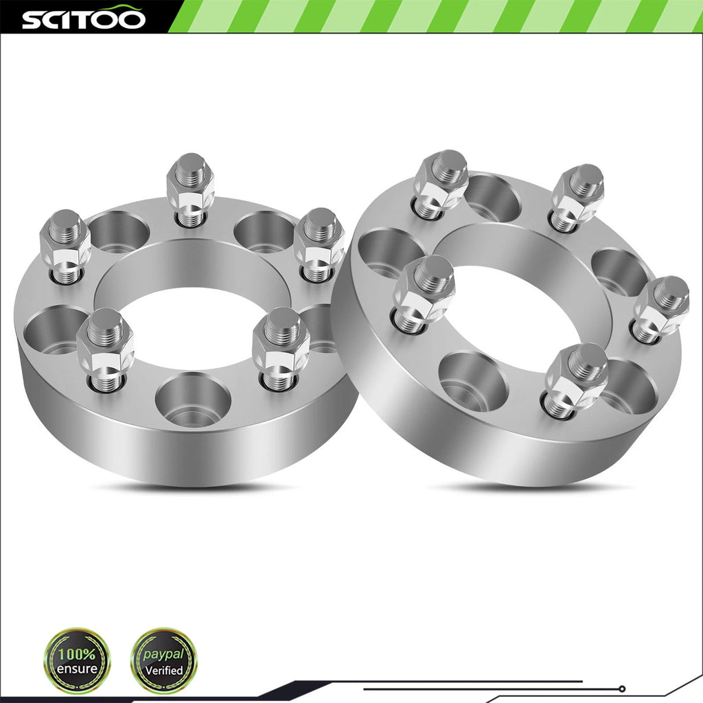2X 1.25" Wheel Spacers 5x4.5 5x114.3 12x1.5 for Ford Fusion (2006–2012)