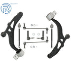 Set of 8 Front Lower Control Arms & Sway Bar End Links for Flex Taurus MKS MKT (2010–2012)