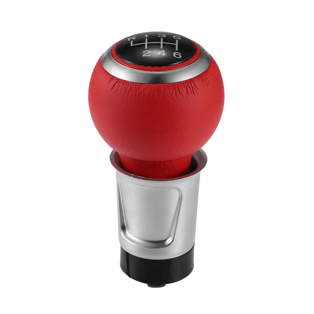 6 Speed Gear Shift Knob for Audi A4 S4 B8 8K A5 8T Q5 8R Line Red