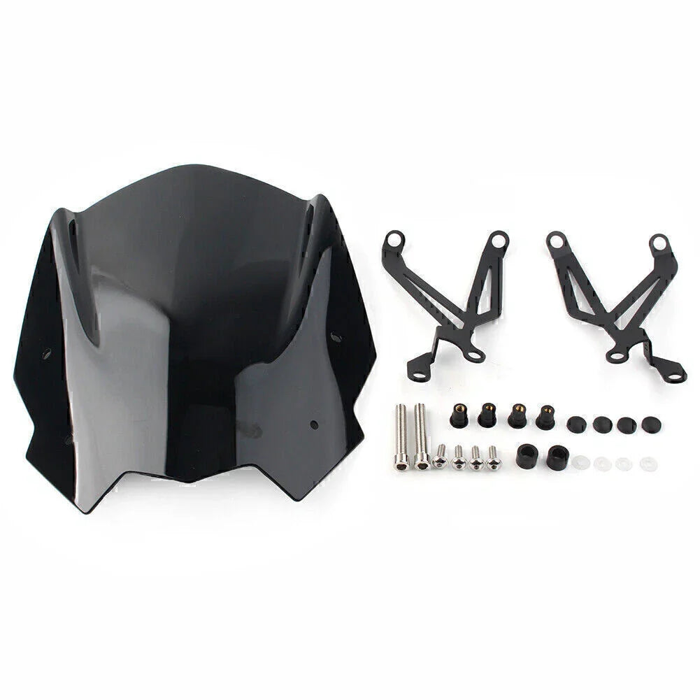 ABS Black Windshield for BMW G310R (2016-2021)