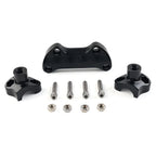 7" Handlebar Risers Top Clamp for Harley Dyna Softail Street Bob Sportster (2006-2023)