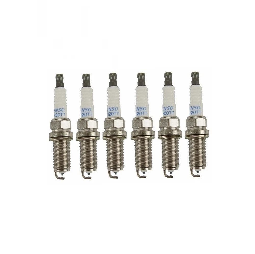 Set of 6 Spark Plugs Denso PKH20TT for Honda Lexus Nissan Subaru Suzuki Toyota