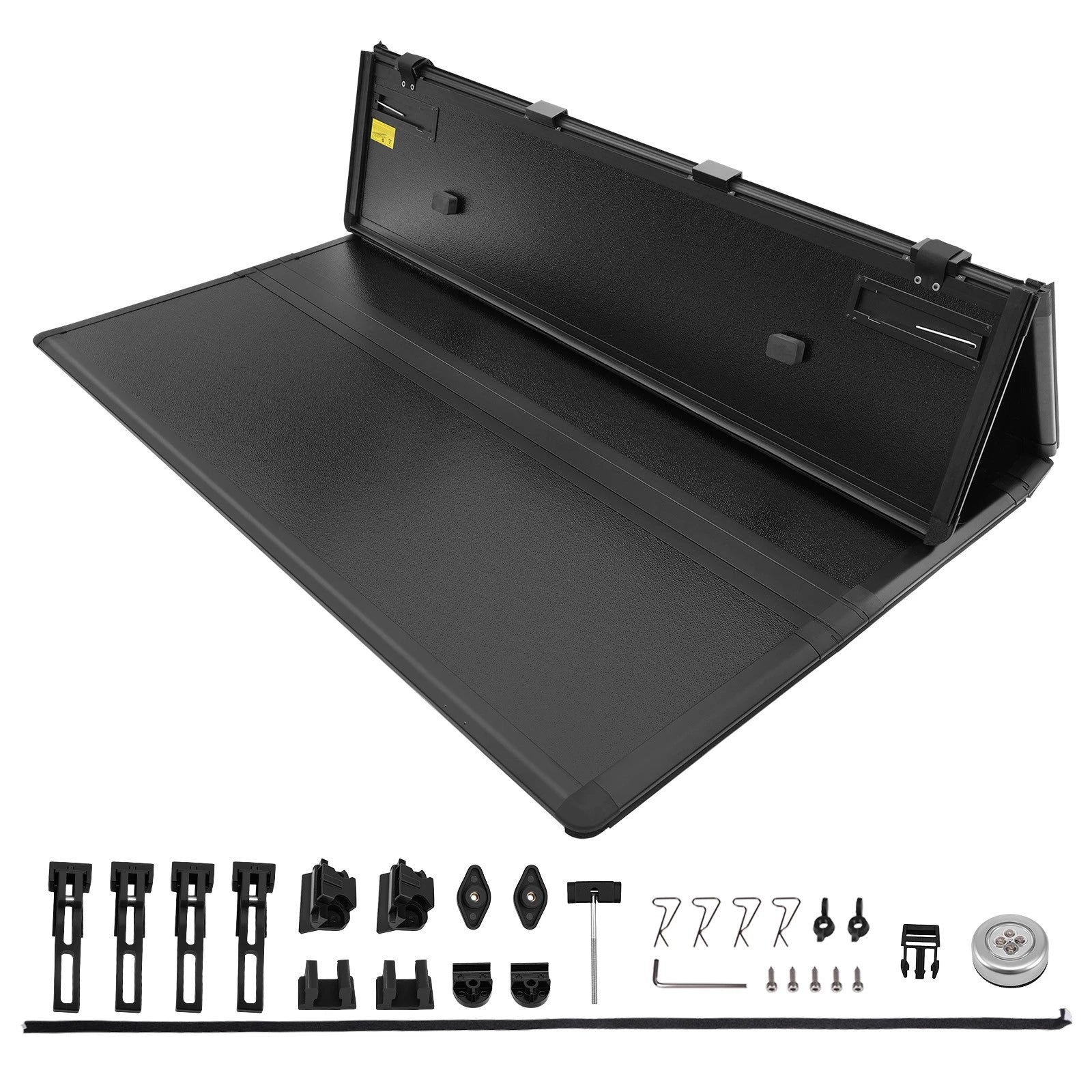 5.8FT 4-Fold Tonneau Cover for Chevrolet Silverado & GMC Sierra (2007–2026)