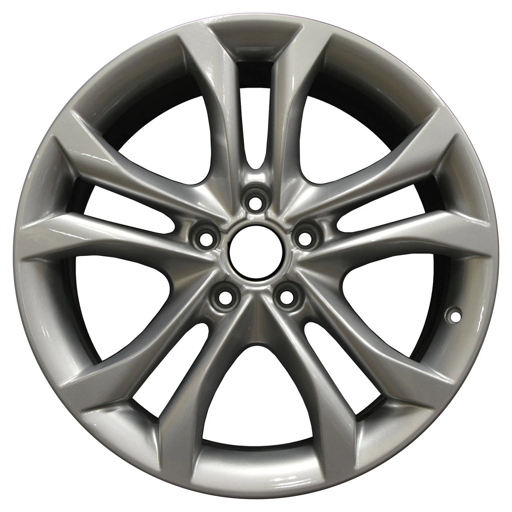 18x8 Factory Wheel Hyper Bright Silver Full Face for Audi S4 (2010–2016)