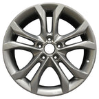 18x8 Factory Wheel Hyper Bright Silver Full Face for Audi S4 (2010–2016)