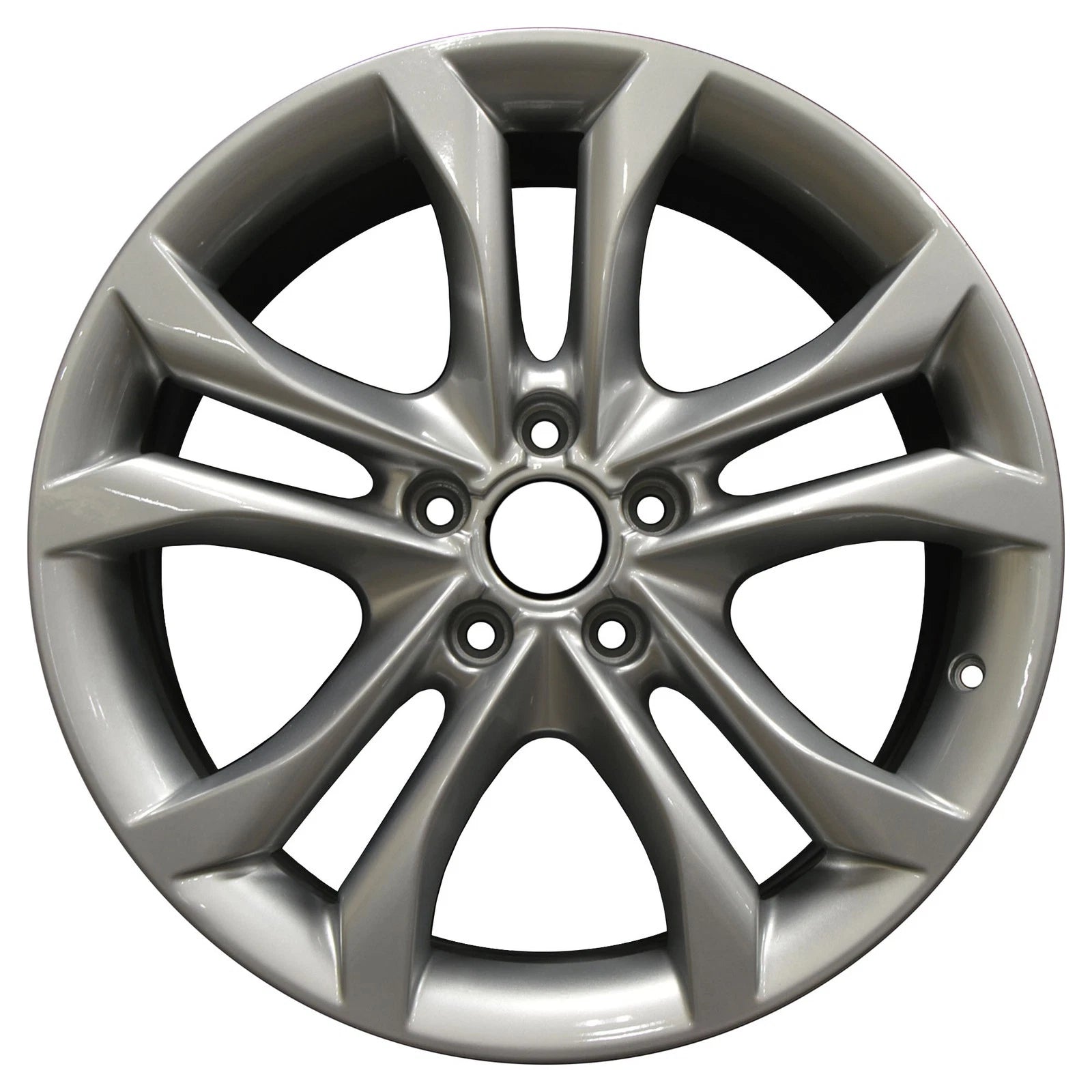 18x8 Factory Wheel Hyper Bright Silver Full Face for Audi S4 (2010–2016)