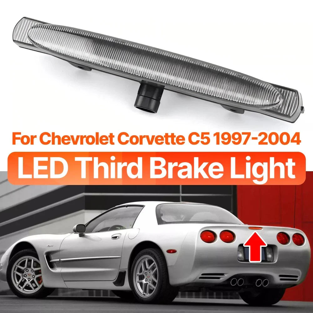 Clear 3rd Brake Lamp Tail Light for Chevrolet Corvette (1997–2004)