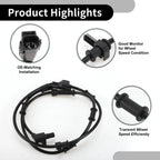 ABS Sensor Front Left/Right for Dodge Ram 2500 Pickup (2010-2018)