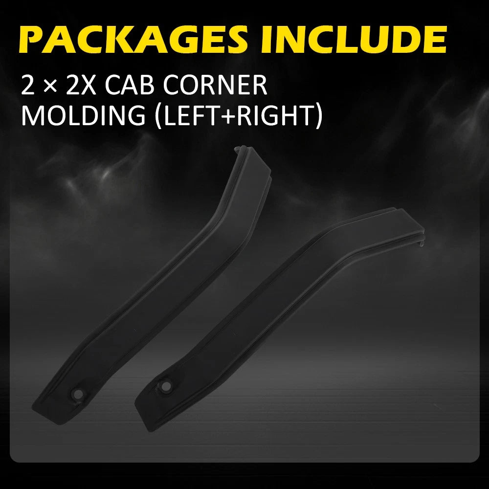 Cab Corner Roof Trim Moldings for Ford F-150 (2009–2014)