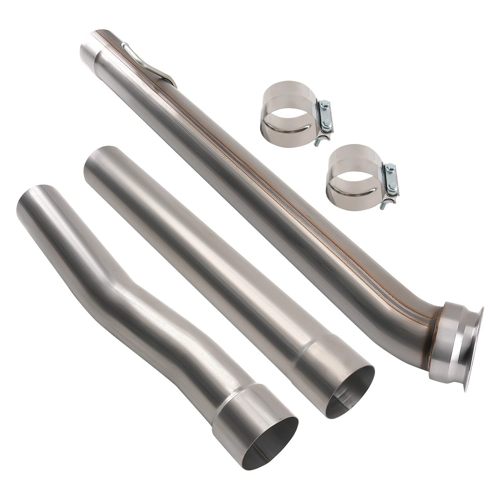 4" Exhaust Pipe Kit for Dodge Ram 2500/3500 2019–2024 T-409 Stainless Steel