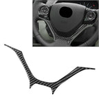 Carbon Fiber Steering Wheel Cover Trim for Honda Civic (2012-2015)