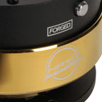 NRG Ball Bearing Quick Release Adaptor for JDM Steering Wheel (Gold Chrome)