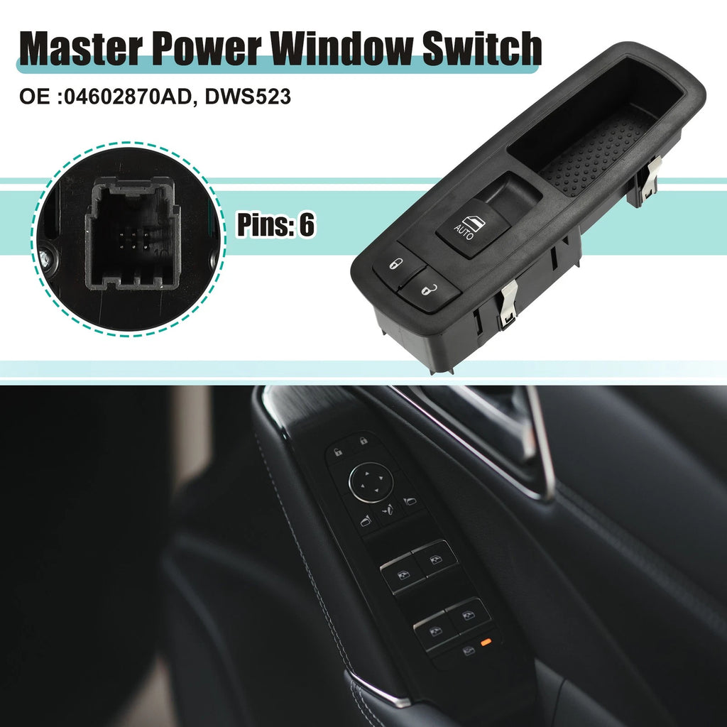 Master Power Window Switch for Dodge Ram 2500 (2010) 718844734257