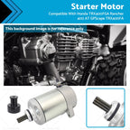 Starter Motor for Honda TRX400FGA Rancher 400 AT GPScape TRX400FA (2004–2007)