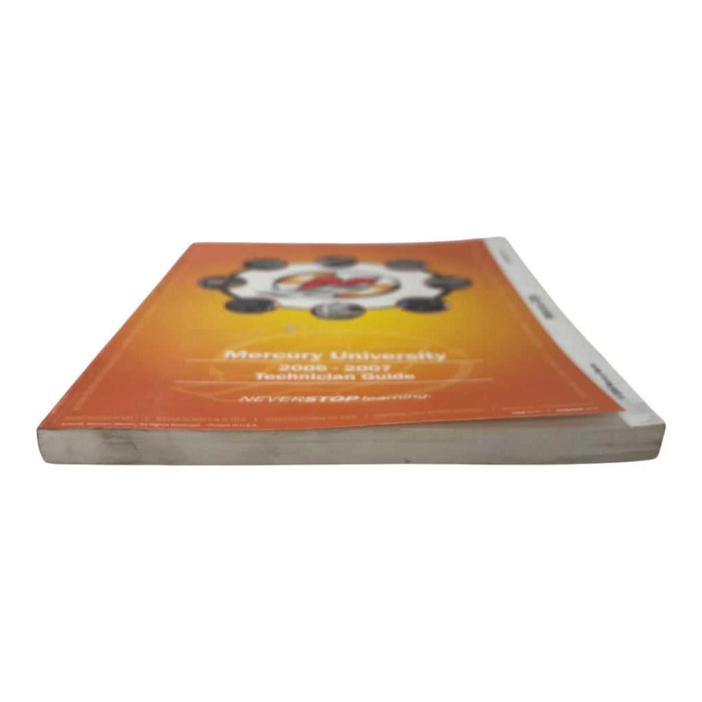 Mercury University Technician Guide for Mercury (2006–2007) 90-898321001