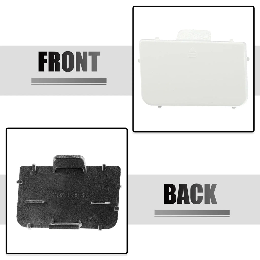 Front Bumper Tow Hook Eye Hole Cover for Mercedes-Benz C-Class W204 (2007-2014)