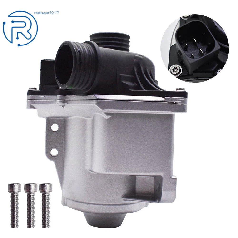 Electric Engine Water Pump w/ Thermostat for BMW 135i X1 X3 X4 X5 X6 (N54 N55)