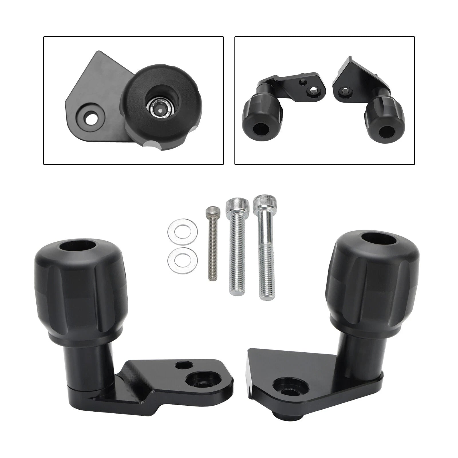 CNC Anti-Crash Frame Sliders Protector for Suzuki GSX-R 1000R (2017–2021)