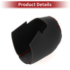 1 Pc Gear Shift Knob Cover for Honda HR-V (2023–2024) Black Carbon Fiber Red