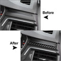 Carbon Fiber Navigation Frame Cover Trim for Audi A4 A5 S4 S5 RS4 RS5 (2009-2023)
