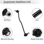 Set of 2 Front Stabilizer Bar Links for Subaru Legacy (2015–2019) No.K750906/K750907