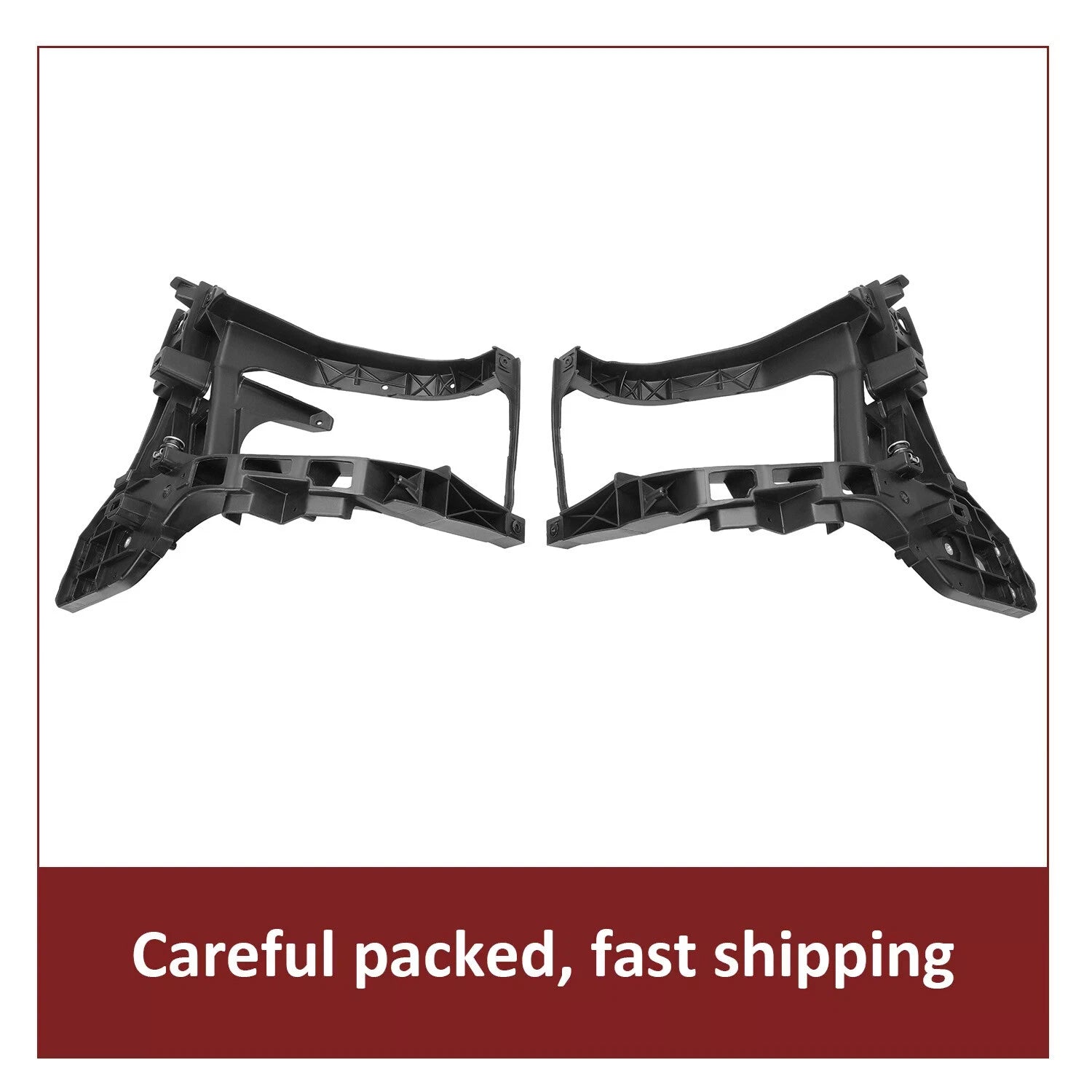 Set of 2 Radiator Support Headlight Brackets for Dodge Ram 1500/2500/3500 (2013–2018)