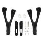 Black Footrests Footpegs for Honda CBR1000RR (2017–2025)