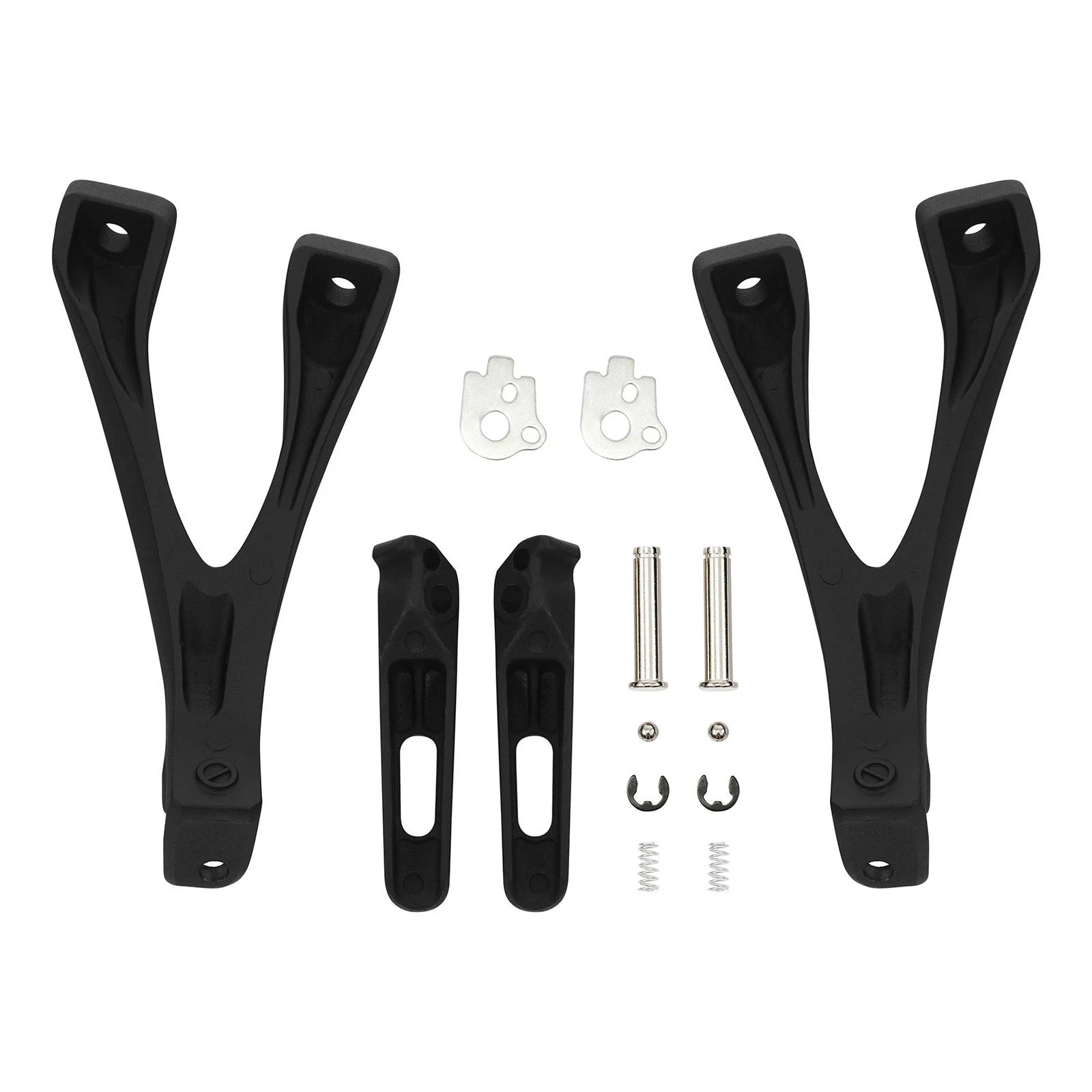 Black Footrests Footpegs for Honda CBR1000RR (2017–2025)