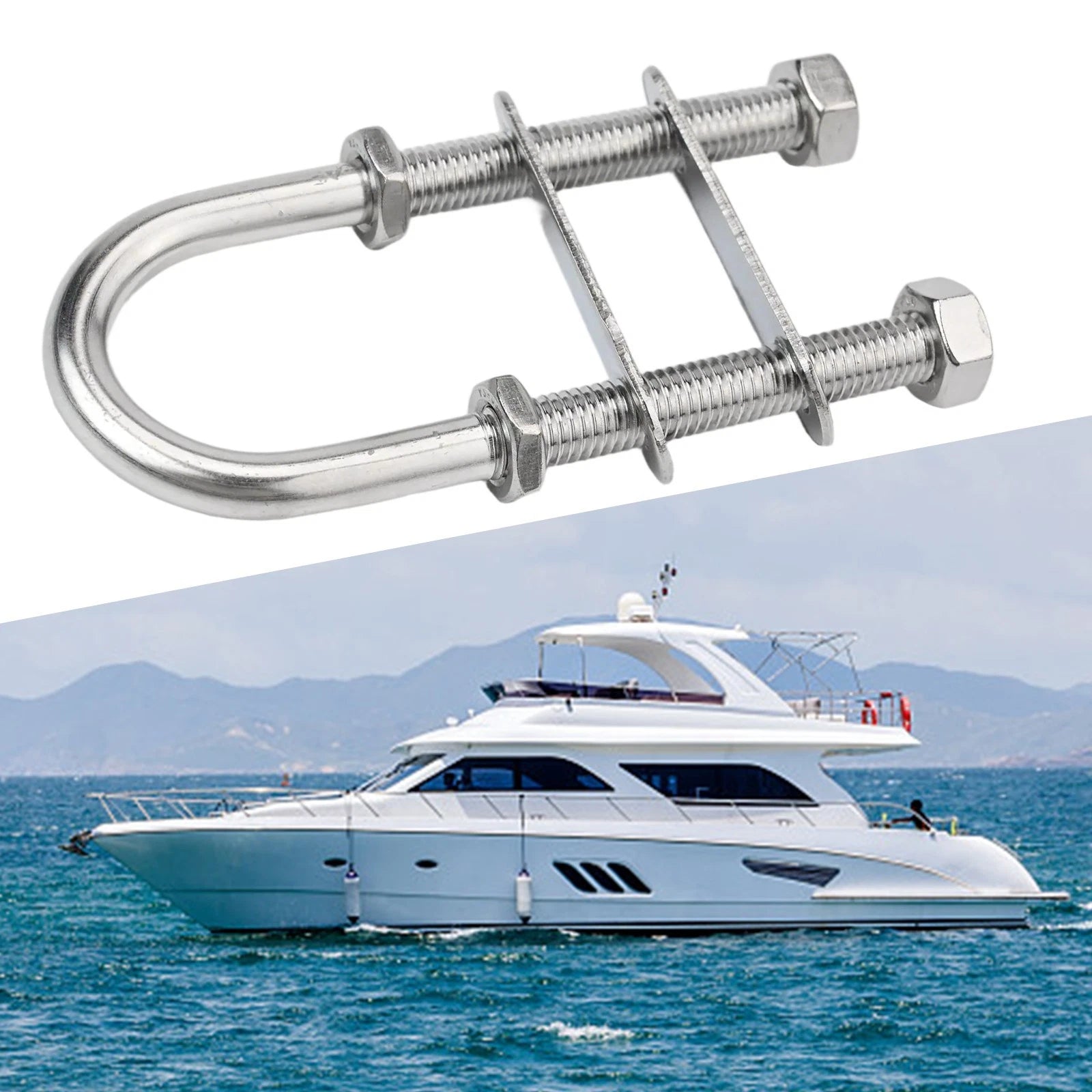 Stainless Steel Boat Tie Down U Bolt for Reliable Performance