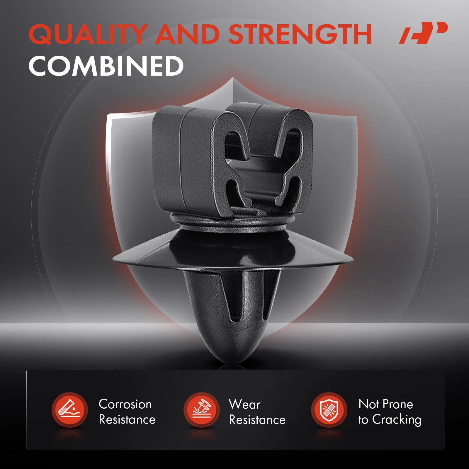 20Pcs 8mm Nylon Hood Release Cable Retainer for Chevy