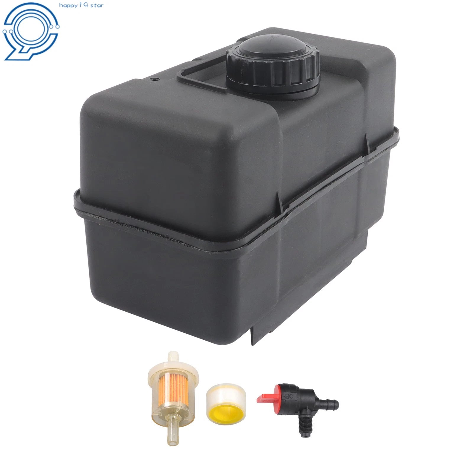4-Quart Fuel Gas Tank & Shut-Off Valve for Mower (691993)