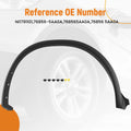 Fender Flare Trim Right Rear for Nissan Murano (2015–2024) NI1791101