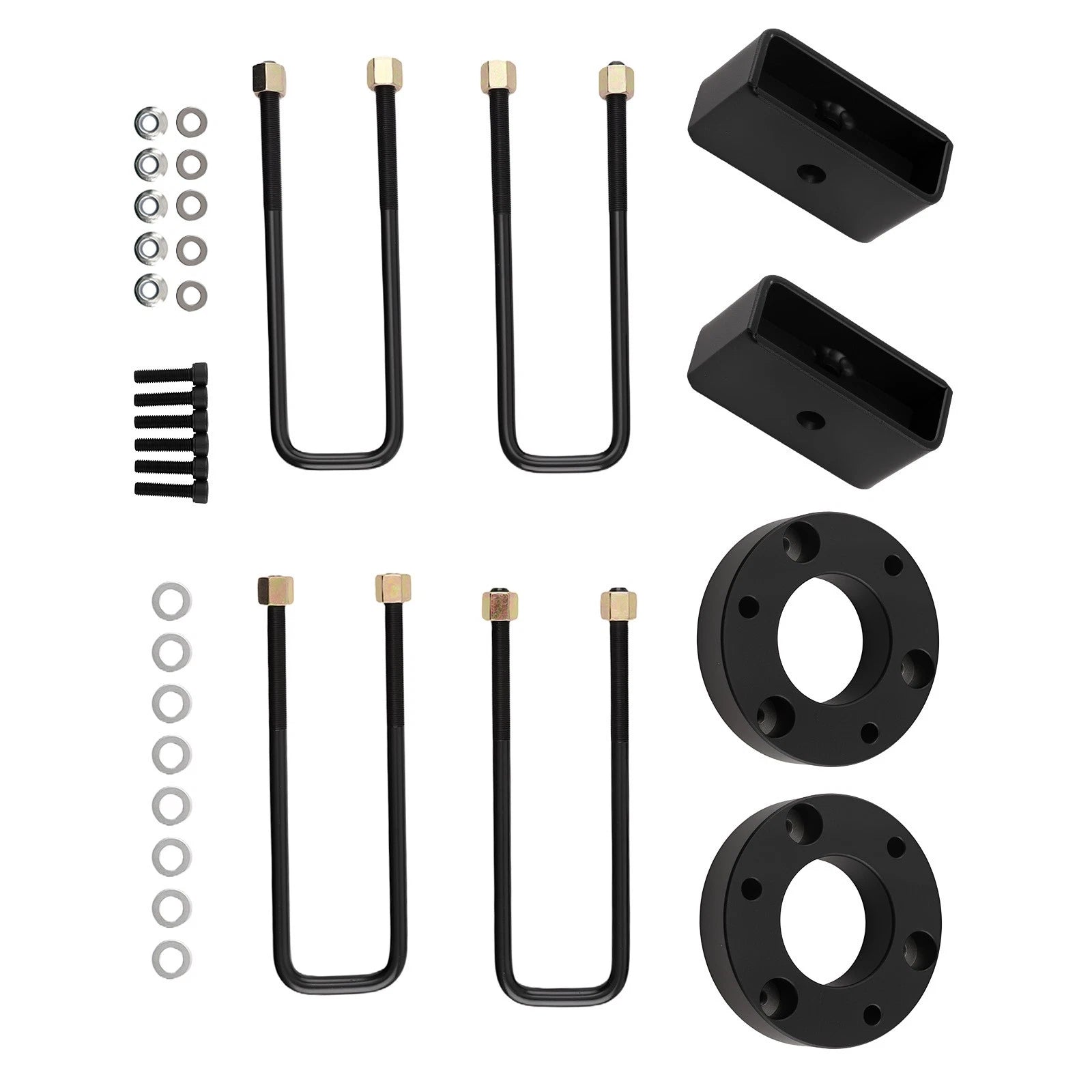 2" Lift Kit for Chevrolet Silverado 1500 (2007–2019) Front Rear Spacer