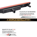 2X Full LED Rear Side Marker Lights for GMC Sierra 2500 3500 (2020–2024)