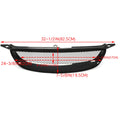 Gloss Black Bumper Grill Mesh Grille for Toyota Corolla (2003–2007)