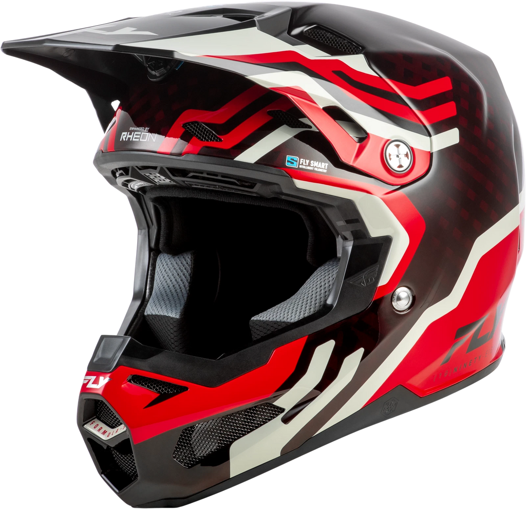 Fly Racing Formula S Carbon Byte Helmet for Offroad (Small)
