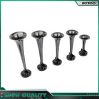 5 Trumpet Air Horn for Car Truck Train (Gray Plastic)