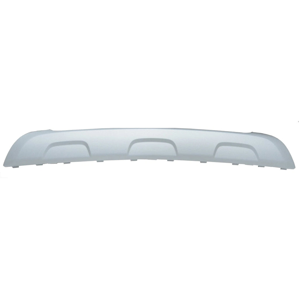 Replacement Silver Textured Polypropylene Rear Lower Valance Panel