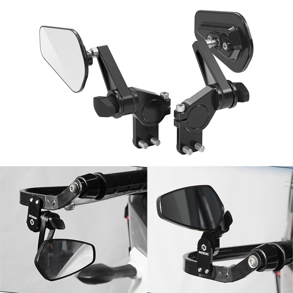 Pair Billet Side Rear View Mirror Kits for KTM 390/790/890/1290 Adventure (2018–2023)