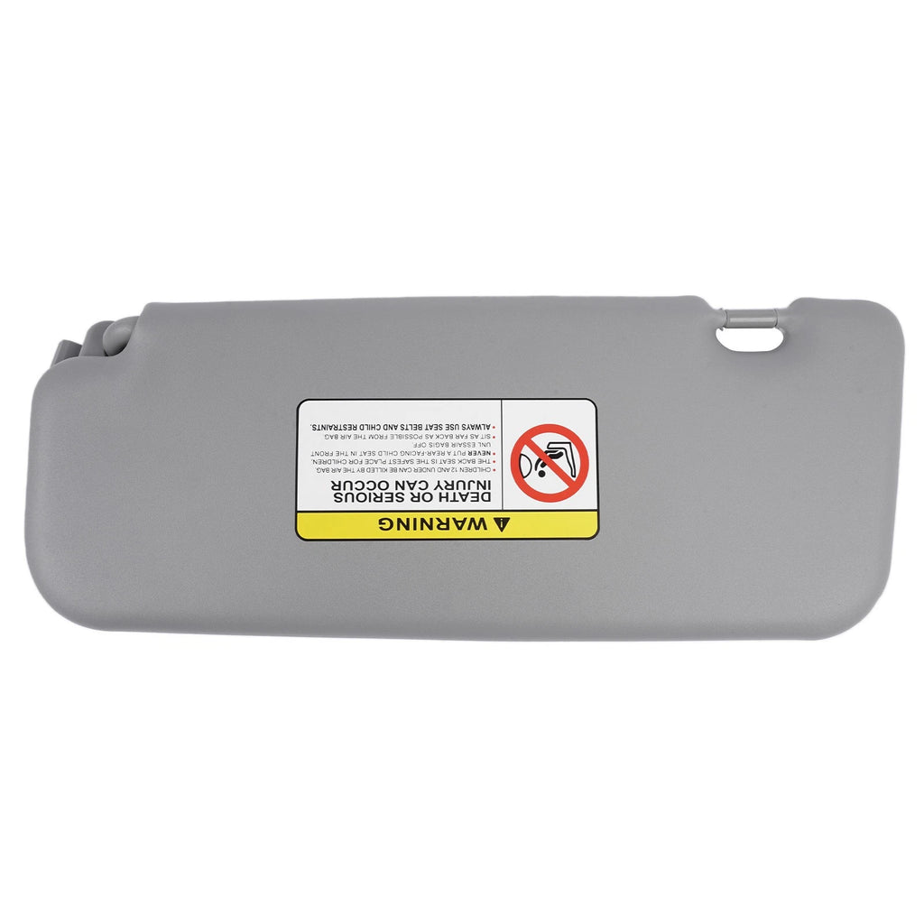 Right Passenger Gray Sun Visor for Hyundai Accent (2011–2015) 85220-1R000