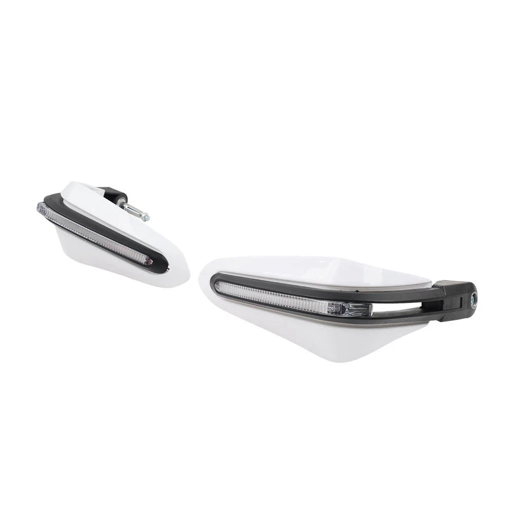 Set of 2 Universal 7/8" Handguards with LED Light for Dirt Bike ATV