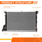 Aluminum Core Radiator for Nissan NV1500 NV2500 NV3500 (2012–2021) DPI-13335