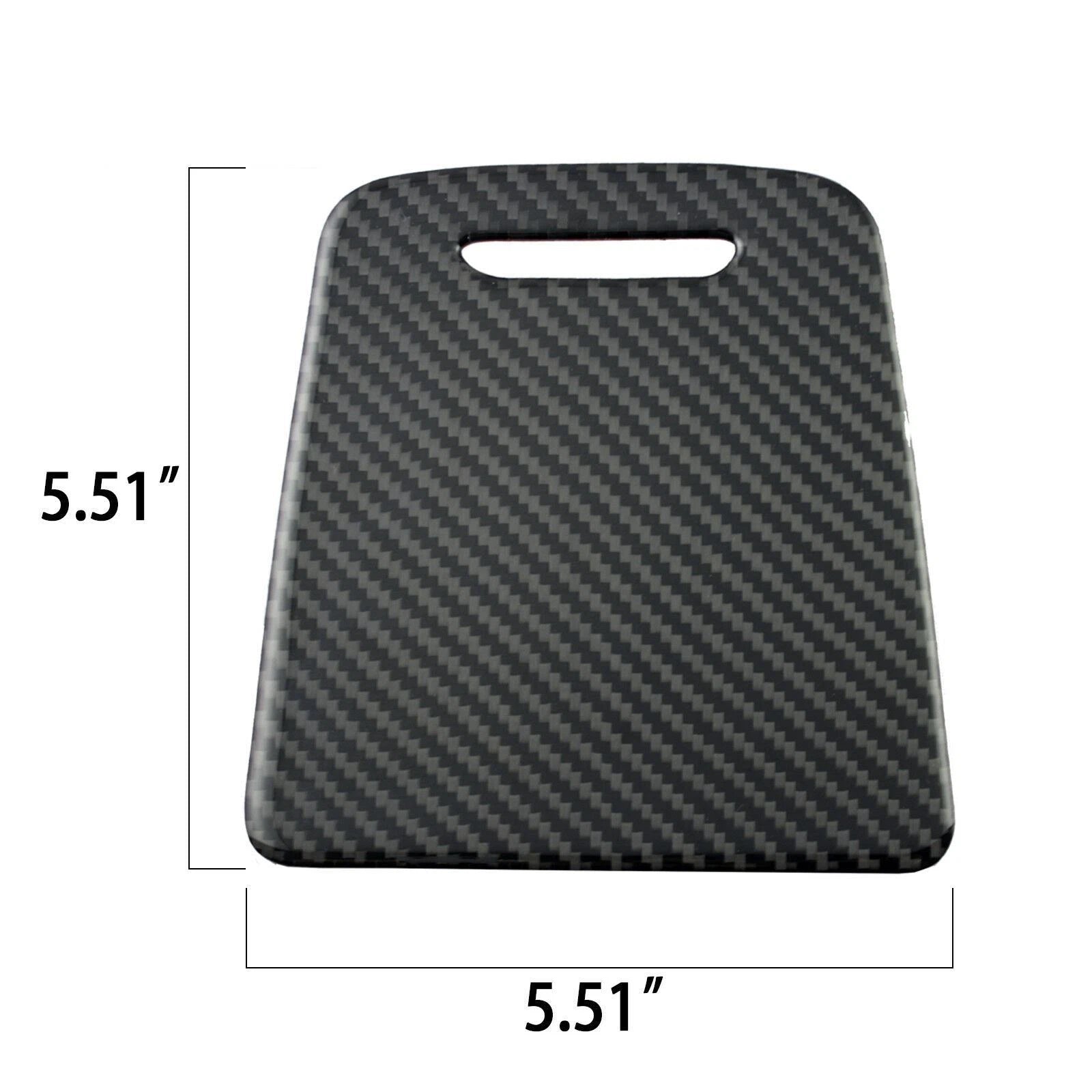 Genuine Carbon Fiber Inner Console Box Panel for Mercedes-Benz CLA (2013-2018)