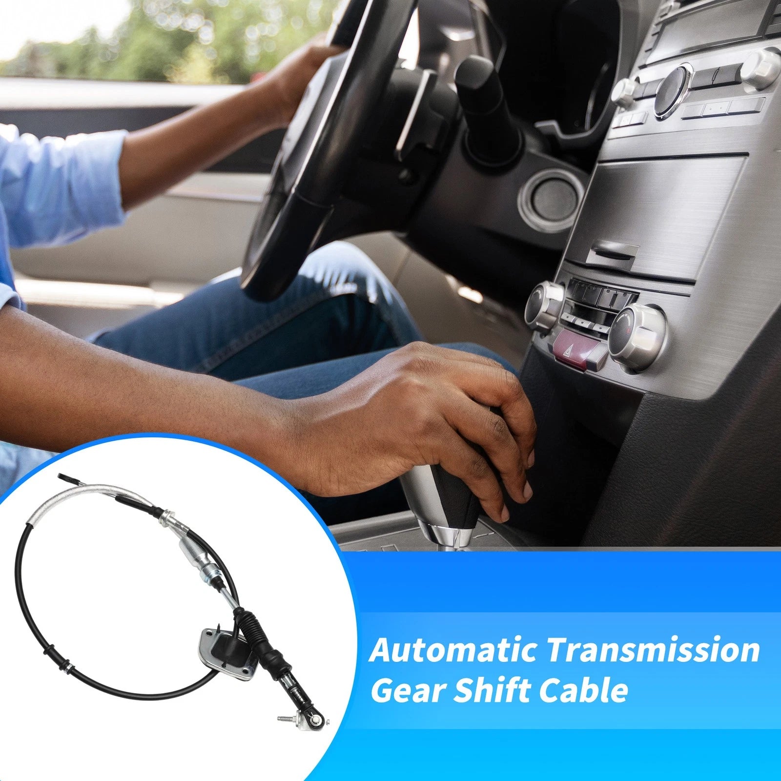 Auto Trans Gear Shift Cable for Toyota Sequoia Tundra (2008–2021) No.33820-0C090