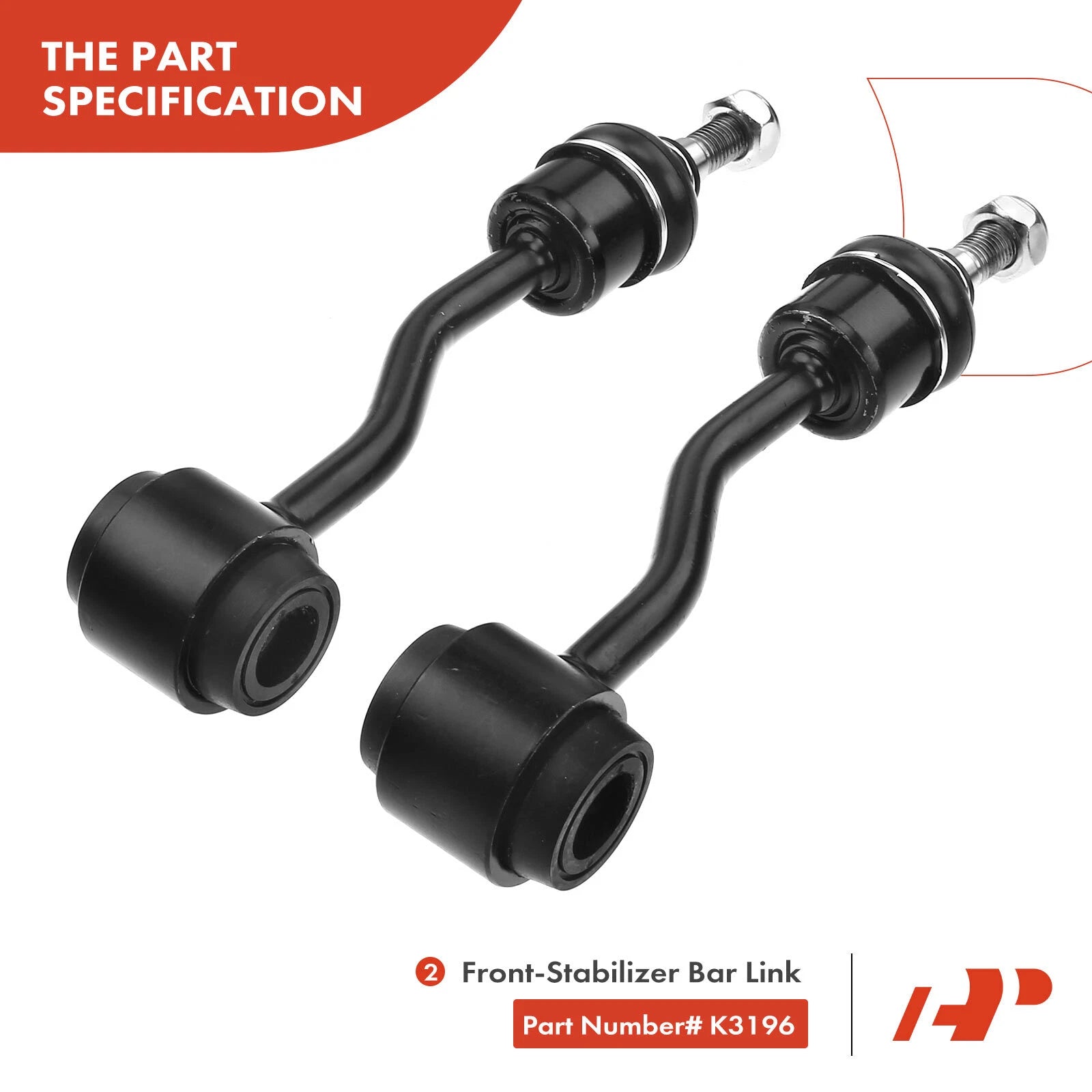 Set of 8 Front Sway Bar Link Ball Joints for Jeep Grand Cherokee