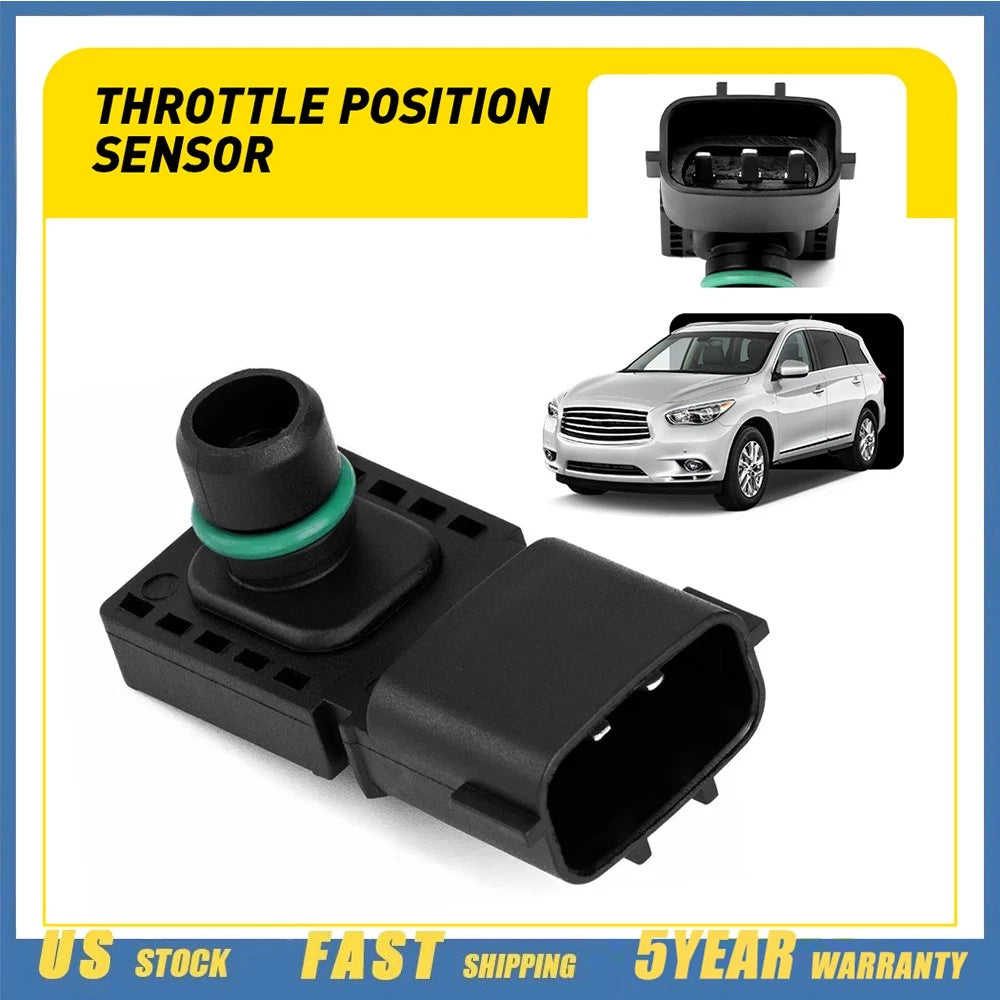 Throttle Position Sensor TPS 22365-AM60A for Nissan Sentra Murano 350Z Titan (2000–2019)