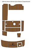 EVA Teak Deck Flooring Mat for Four Winns 248 Vista (2004)
